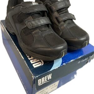 GOOD Drew Shoes Flash II V 14565 Women's Athletic Shoe, Size 11.5M, Black